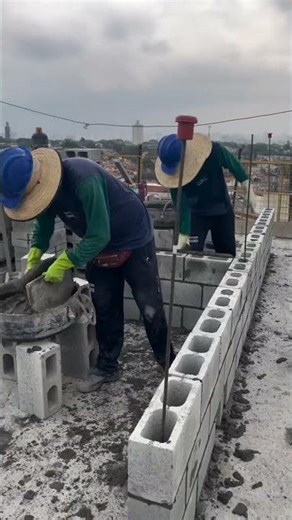 Why are people using bricks with holes? 🤔