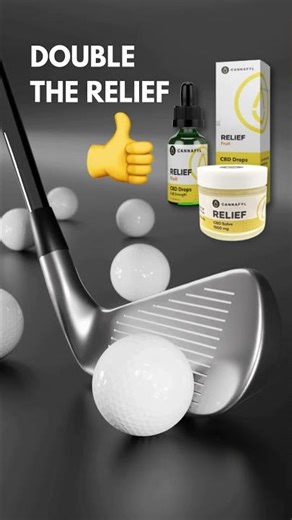 ⛳ Keep Your Swing Strong with Cannafyl’s Extreme Relief Bundle 🌿 #feelthedifference
