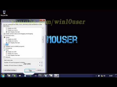 Windows 7 Ultimate Tips : How to show or hide help and support in start menu