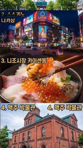삿포로 처음 가시나요? 이 5곳만 가도 100% 성공입니다! 🍻