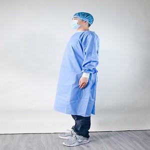 [Hot Item] Premium ISO 13485 AAMI Level 1/2/3/4 Hospital Isolation Gowns