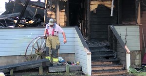 Crews fighting structure fire in Teton County