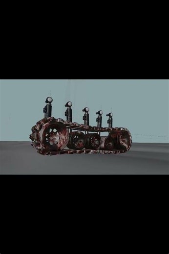 Tank Track experiment. #animation #blender3d
