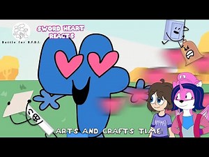 Sword Heart & Chloe does Fandom Art REACT To BFB 4: Today’s Very Special Episode