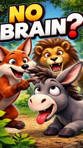 👉 How the Fox Proved the Donkey Had No Brain