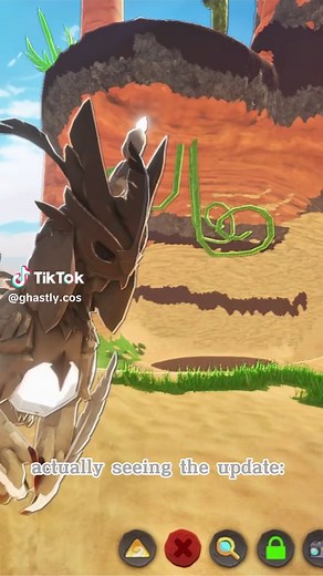 Undo Button in Creatures of Sonaria Gameplay