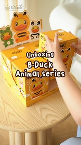 2025第一萌😍！開箱B.Duck動物系列，每款都萌爆💖 Unbox the B.Duck Animal Series 😍 Each one is super cute! 💖 #bduck #bduckhk #beplayful #ilovebduck #blindbox | B.Duck Fan Page