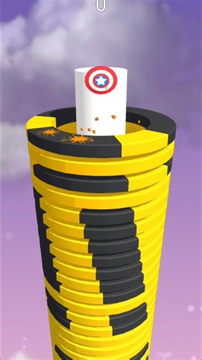 Stack Ball 3D Game I Level529 PlayStackBallGame In FastSpeed IStackBall GameYouTubeShort