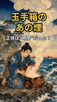 実は科学だった。浦島太郎の玉手箱の煙の正体｜相対性理論「浦島効果」#浦島太郎 #相対性理論 #浦島効果