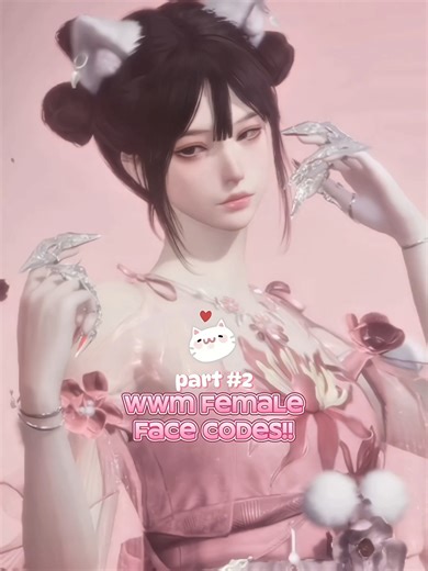 Face Codes Guide: WWM Female Characters