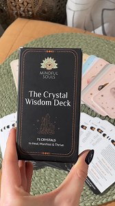 2.8K views · 18 reactions | Want to deepen your crystal knowledge?✨ Our Crystal Card Deck is your go-to guide for meanings, properties, and energy insights—perfect for daily inspiration or spiritual growth! Ready to explore? Get yours now! https://mindfulsouls.com/products/the-crystal-wisdom-card-deck?utm_source=fb_organic&utm_medium=organic&utm_campaign=CrystalDeckmar6 | Mindful Souls | Facebook