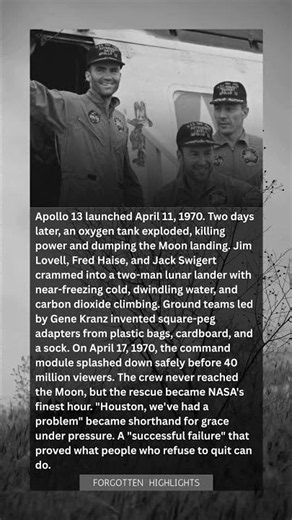 200,000 Miles Away, Their Spaceship Exploded. 56 Years Ago Today, They Splashed Down Anyway.
