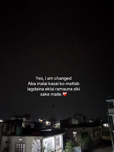 M move on vaisake, aba kasai ko matlab xaina