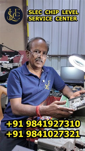 GIGABYTE 61 MOTHERBOARD POWER ON PROBLEM | SLEC CHIP LEVEL SERVICE CENTRE