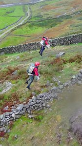 Big moment seeing Great North Air Ambulance Service HEMS #paramedic Jamie Walsh flying with Richard in the mountains as a #paramedic response demo for fantastic sponsors Ørsted #jetsuit | Gravity Industries