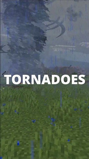 We Added Minecraft’s Natural Disaster Mod/ADDON