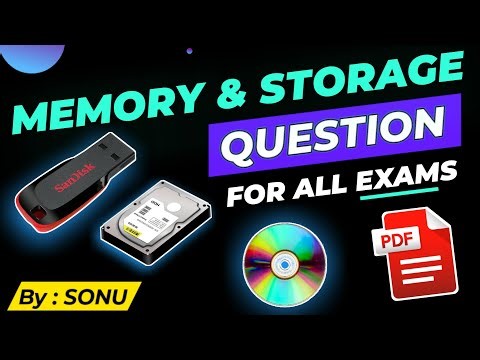Computer Memory Questions and Answers (Storage GK MCQ Question answer PDF for competitive exams)
