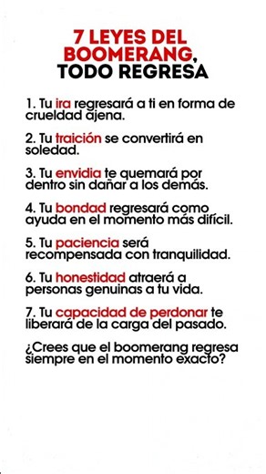 🌀 7 leyes del karma: todo vuelve #frases #motivacion #frasesprofundas