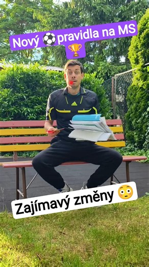 Znáte nová ⚽pravidla na MS🏆?🤯 Pomůže to zrychlit a zpřesnit hru?🤔🤷