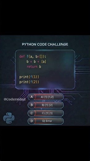 Mutable Default… But Safe? 🤯🐍 | + vs += Difference #shortfeed #ai