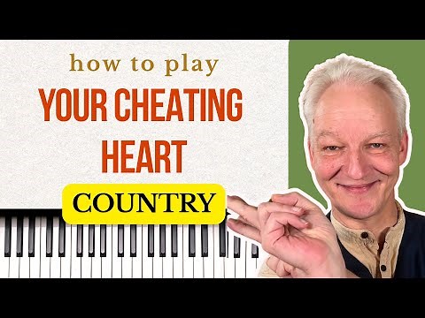 Your Cheating Heart, Piano Tutorial, (Country, Hank Williams)