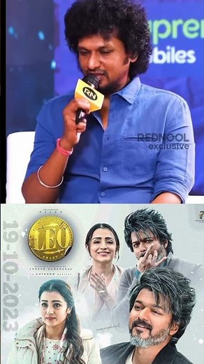 lokesh about Heisenberg lyricist of once upon Time &Leo English song #lokeshkanagaraj #leo 💯🔥🤯✨⚡