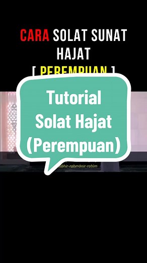 TUTORIAL/ CARA SOLAT SUNAT HAJAT DENGAN MUDAH FAHAM. Solat Sunat Hajat adalah Solat yang dilakukan seandainya manusia ingin mohon sesuatu perkara kepada Allah yang Maha Esa. Mintalah apa sahaja HAJAT samada untuk kebaikan di dunia atau akhirat. Memohon supaya HAJAT dikabulkan Allah dalam Solat Sunat Hajat yang dilakukan. Afhal solat ini dilakukan pada 2/3 malam ketika orang sedang tidur. Mintalah walau sebesar hajat apa pon pasti Allah akan kabulkan kerana Janji Allah itu pasti. Janji manusia be