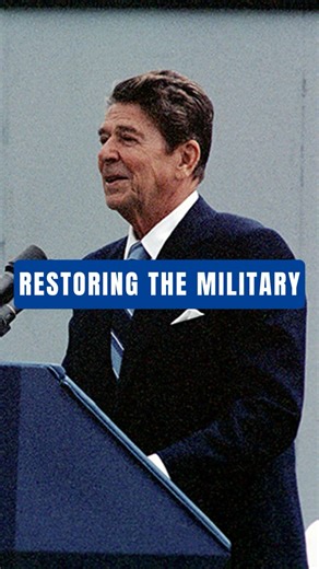 Ronald Reagan talks the importance of military strength. #restorethemilitary | Restoration of America