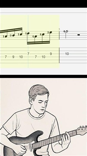 🎸 Daily Guitar Study #93 - 16th-Note-Pattern