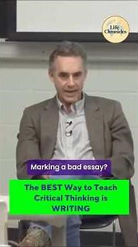 The BEST Way to Teach People Critical Thinking is Writing
