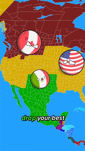 History of USA in nutshell ☠️#countryballs#countryballanimationusa#geography