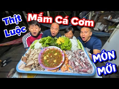 Thánh Xàm được anh cột chèo tặng mắm cá cơm để thánh xàm chế tạo món mới cực cuốn