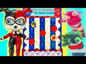 Harley Quinn Plays Fizzy and Phoebe's Disk Drop Game