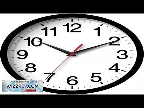 Wall Clock Modern 8 Inch Battery Operated Silent Non Ticking Small Analog