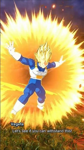 Vegeta iconic Final Flash! HITS Cell #dragonball #ultimateattack #cell #vegeta