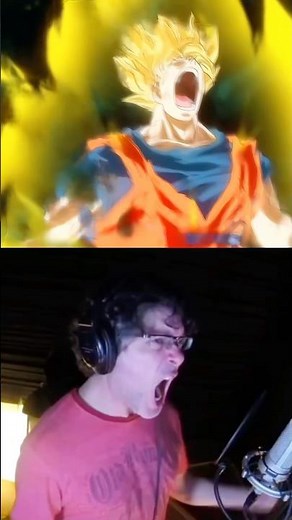 The Most EPIC Goku SCREAM! #dbz #goku