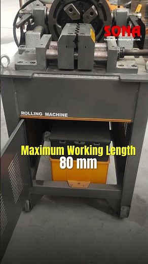 Rebar Threading Machine CDRG-45 | TMT Bar Threading Machine