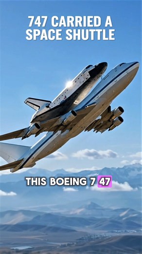 The Boeing 747 That Carried a Space Shuttle 🚀✈️