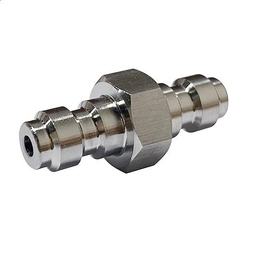 Double Male Quick-Disconnect Coupling Adaptor