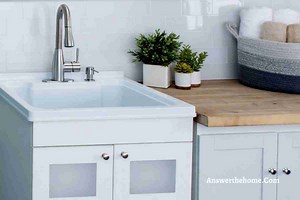 Standard Laundry Sink Stub Out Height – Too Low or Too High?