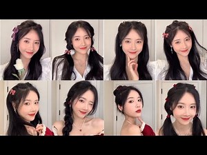 🌈 Cute & Best🔥Hairstyle Tutorial 🆕Korean styles for girls
