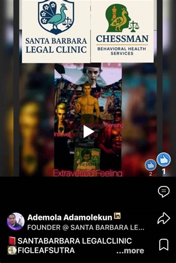 SANTA BARBARA LEGAL CLINIC’S 🪞FIGLEAFSUTRA🍃💽 🧠CHESSMANULTRA♟️📕 📀FIGLEAFSUTRA🍃DjDemojams Remix feat. Britney Spears Madonna 📖CHESSMANULTRA♟️iMetacognitive Mental Gymnastics 1. The… | Ademola Adamolekun