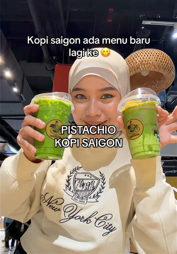 Pistachio Kopi Saigon: menu baru Kopi Saigon