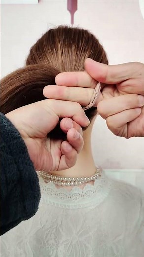 Butterfly Bun Hairstyle Step by Step