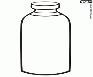 A milk bottle coloring page printable game