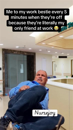 Struggling Without My Work Bestie 😭