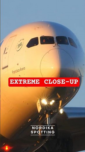 INSANE Close-Up! Air Europa B787 Dreamliner Touchdown at Schiphol ✈️🔥