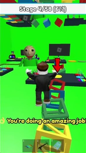 Ultimate Roblox Baldi Parkour Escape Obby! Hardest Run Ever! ⚡