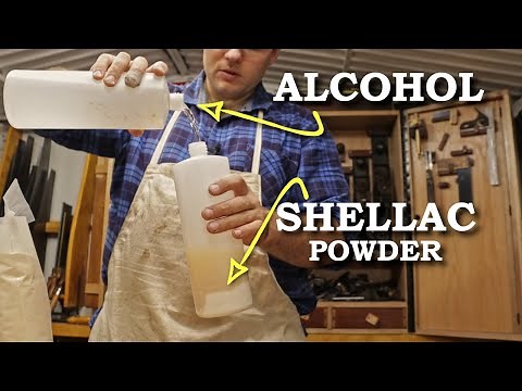 Shellac Woodworking Finish