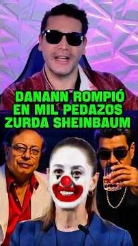 DANANN TORN LEFT-HANDED SHEINBAUM INTO A THOUSAND PIECES #milei #javiermilei